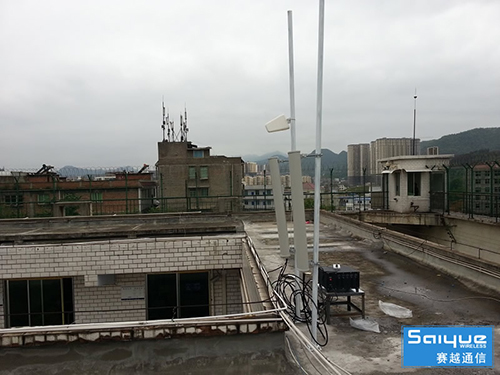  庄浪某看守所大功率手机信号屏蔽器（白噪声）案例
